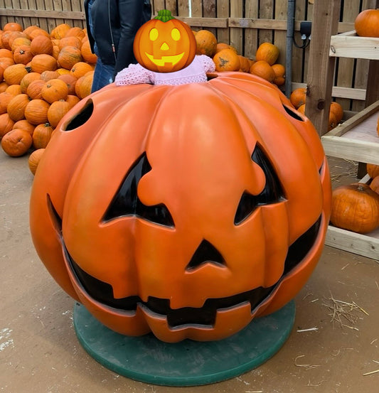 Pumpkin Hair Clip