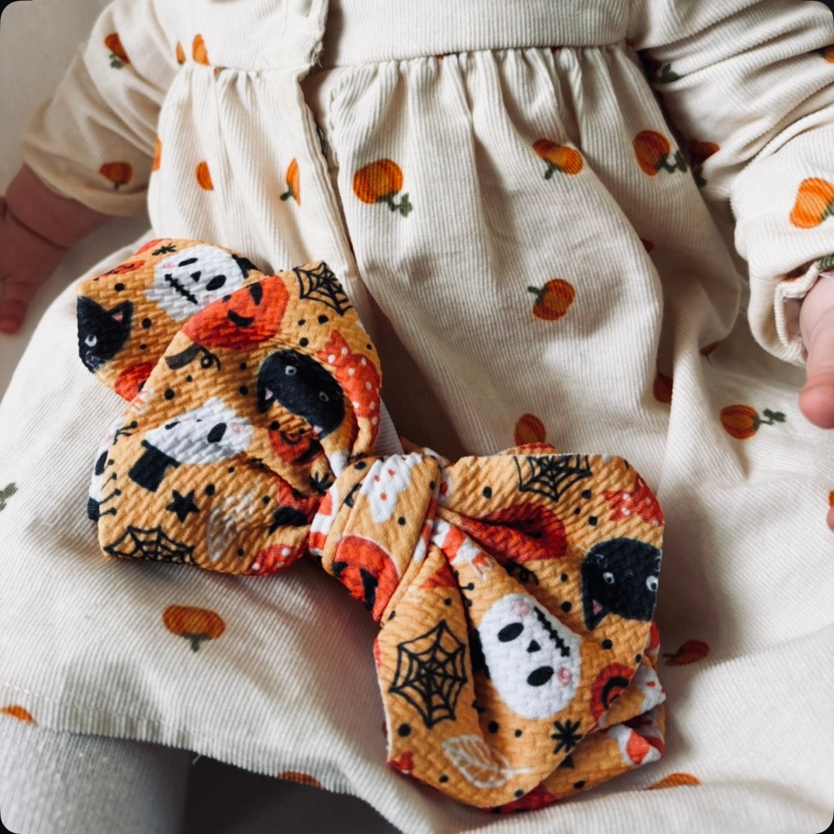 Halloween Beau Bow Headband, 2 colour ways