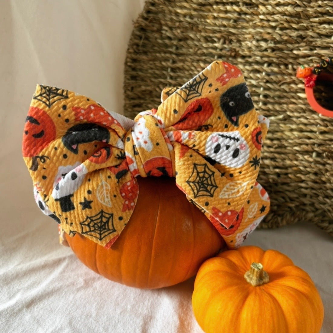 Halloween Beau Bow Headband, 2 colour ways