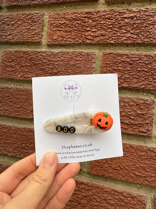 Pumpkin Hair Clip